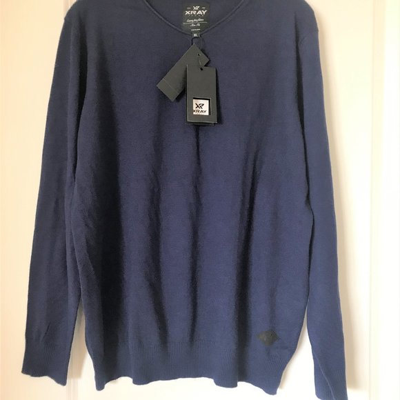NWT Men’s  XL V-neck Sweater - Picture 8 of 10